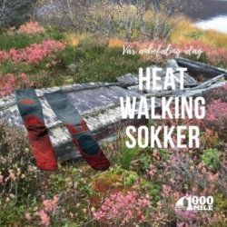 1000 MILE HEAT WALK  SOCK - Gir varme i fttene.