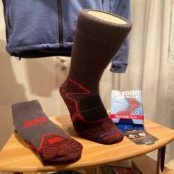 1000 MILE HEAT WALK  SOCK - Gir varme i fttene.