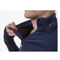 BRYNJE ARCTIC ZIP-POLO med hy hals