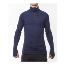 BRYNJE ARCTIC ZIP-POLO med hy hals