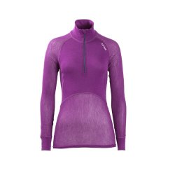 LADY WOOL THERMO LIGHT ZIP-POLO
