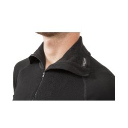 BRYNJE CLASSIC WOOL ZIP-POLO