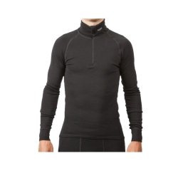 BRYNJE CLASSIC WOOL ZIP-POLO